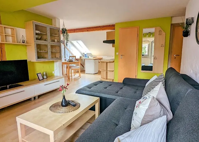 アパート Ferienwohnung Schwalbennest Am Igelsbachsee