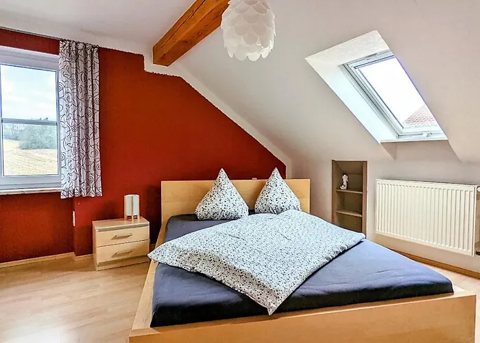 Daire Ferienwohnung Schwalbennest Am Igelsbachsee Absberg
